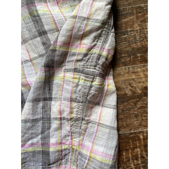 Tommy Bahama Relax Linen Shorts Men's 42 Plaid - Picture 10 of 11